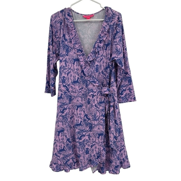 Lilly Pulitzer Pink and Blue Dress/Jumpsuit - Picture 1 of 8